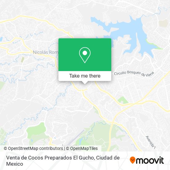 Venta de Cocos Preparados El Gucho map