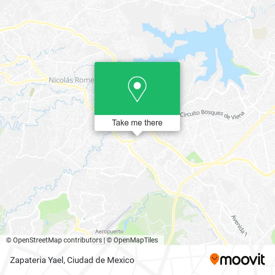 Zapateria Yael map