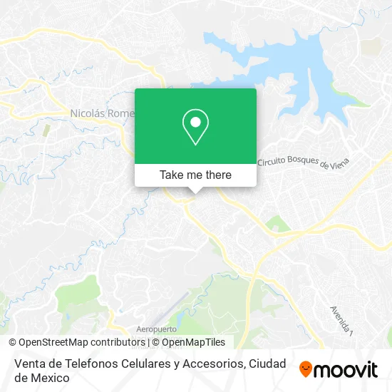 Venta de Telefonos Celulares y Accesorios map