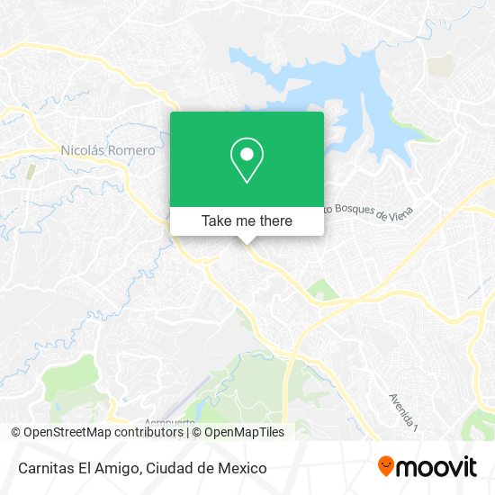 Carnitas El Amigo map