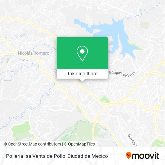 Mapa de Polleria Isa Venta de Pollo