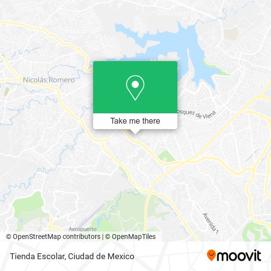 Mapa de Tienda Escolar