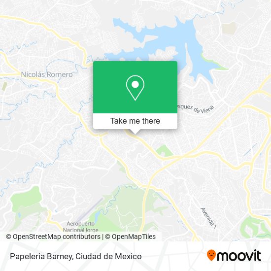 Papeleria Barney map