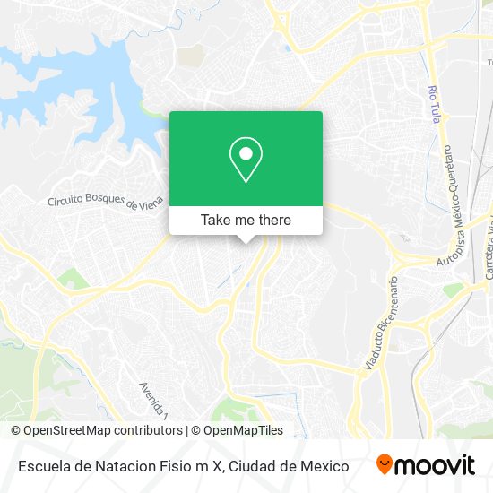 Escuela de Natacion Fisio m X map