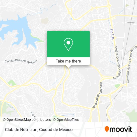 Club de Nutricion map