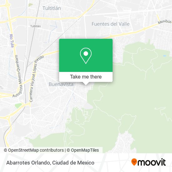 Abarrotes Orlando map