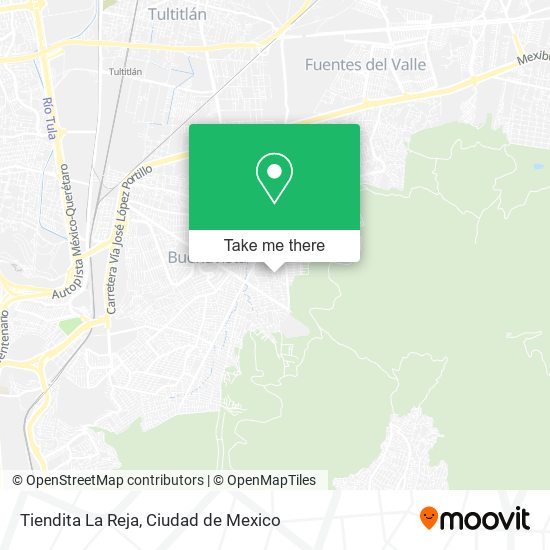 Tiendita La Reja map