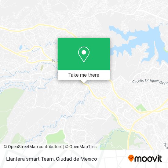 Llantera smart Team map