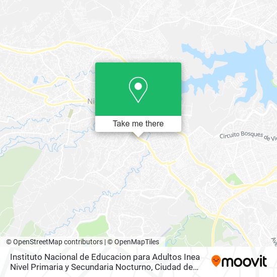 Instituto Nacional de Educacion para Adultos Inea Nivel Primaria y Secundaria Nocturno map