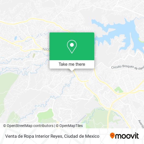 Venta de Ropa Interior Reyes map