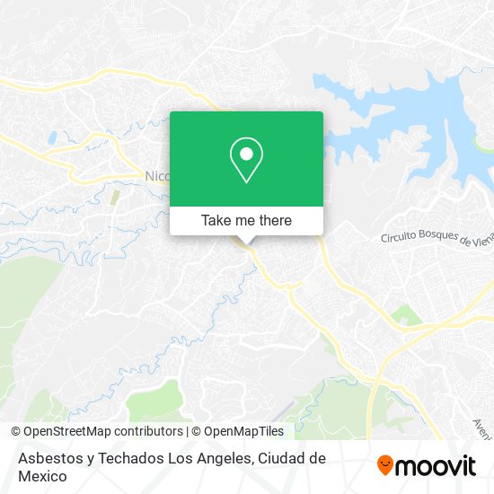 Asbestos y Techados Los Angeles map