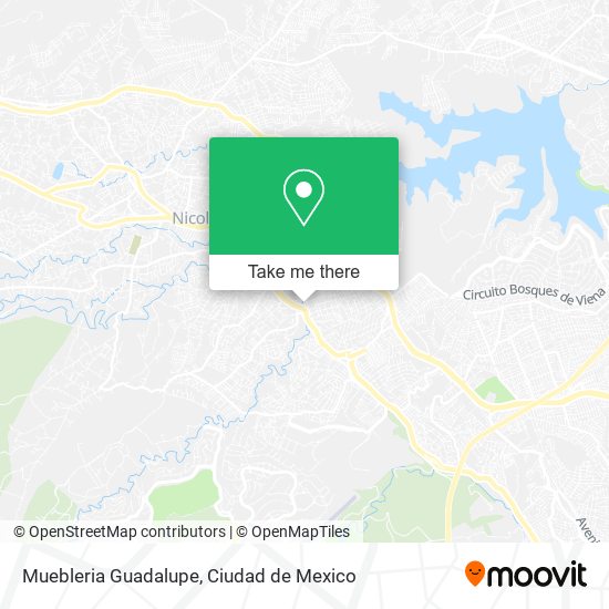 Muebleria Guadalupe map