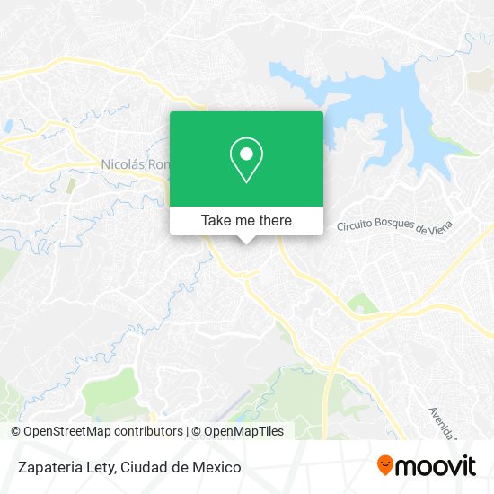 Zapateria Lety map