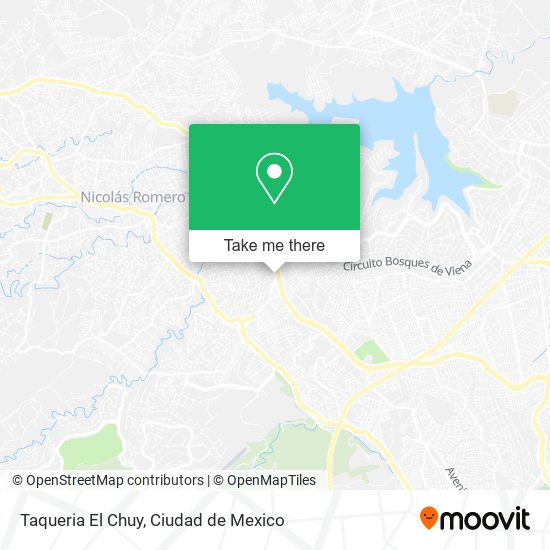 Mapa de Taqueria El Chuy