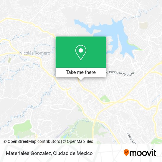 Mapa de Materiales Gonzalez