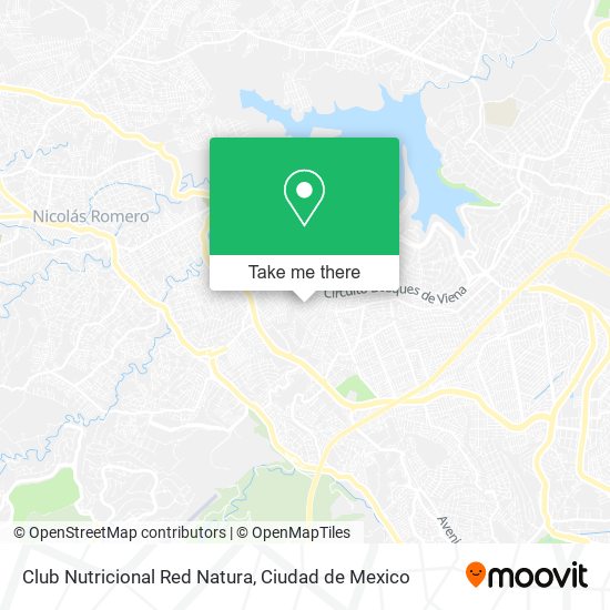 Club Nutricional Red Natura map