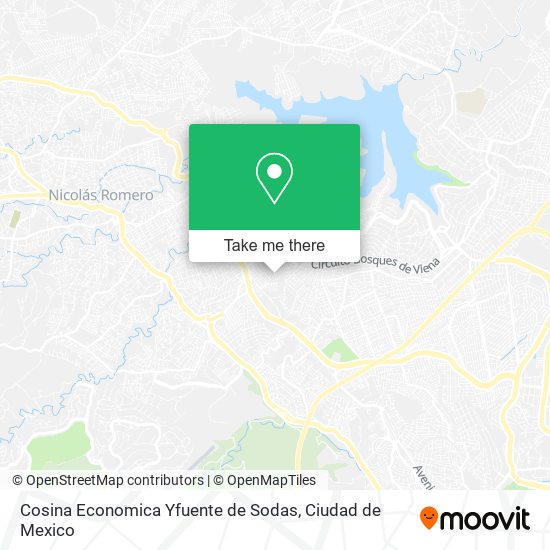 Cosina Economica Yfuente de Sodas map