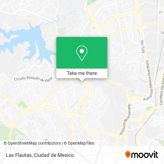 Las Flautas map