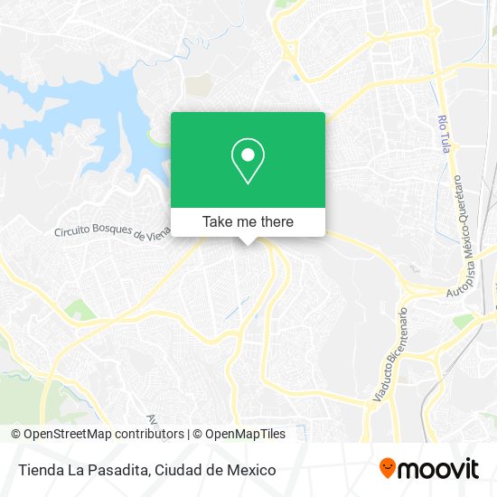 Mapa de Tienda La Pasadita