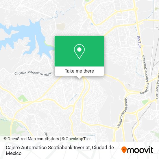 Mapa de Cajero Automático Scotiabank Inverlat