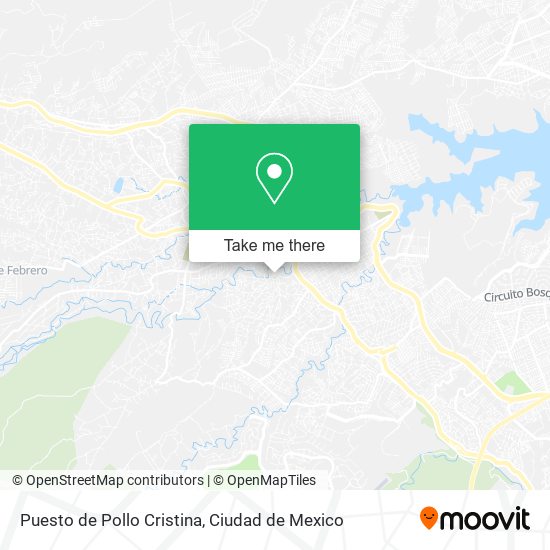 Puesto de Pollo Cristina map