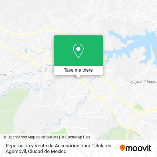 Reparación y Venta de Accesoríos para Celulares Agemóvil map