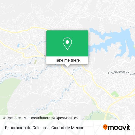 Mapa de Reparacion de Celulares