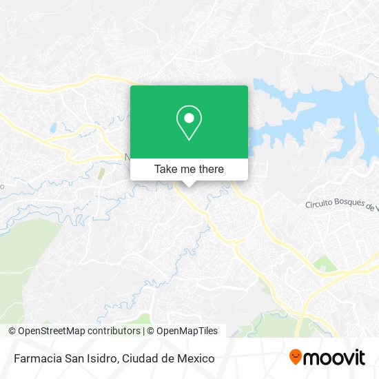 Mapa de Farmacia San Isidro