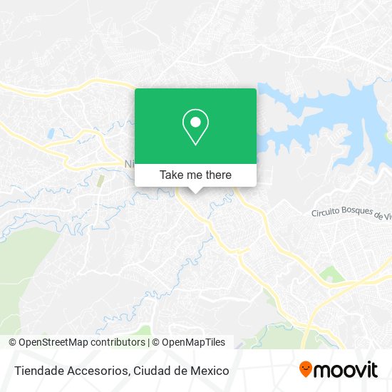 Tiendade Accesorios map