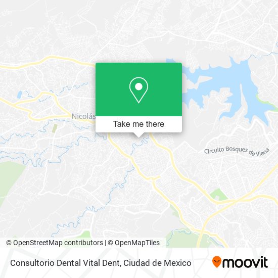 Consultorio Dental Vital Dent map