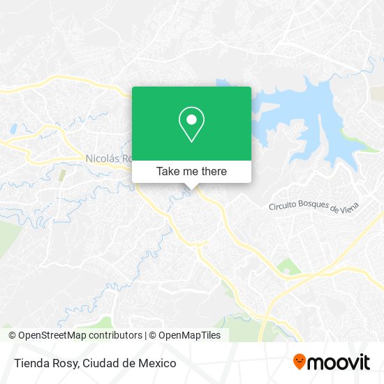 Mapa de Tienda Rosy