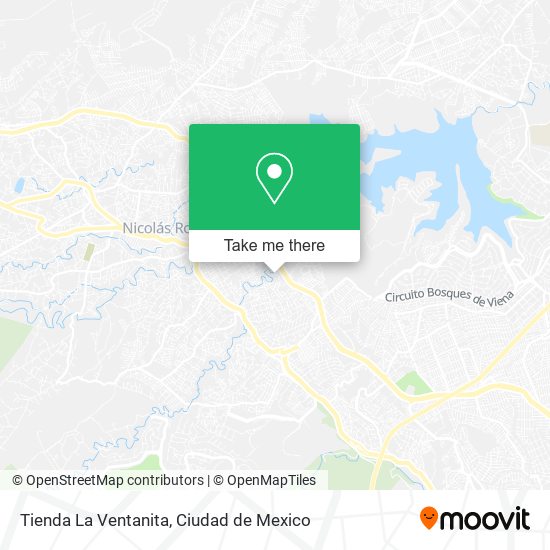 Mapa de Tienda La Ventanita