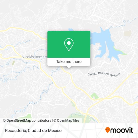 Recaudería map