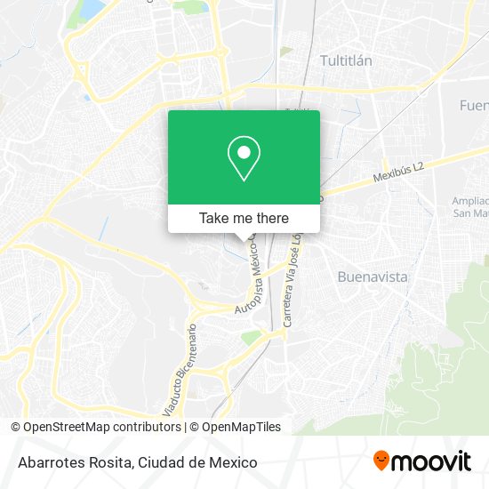 Abarrotes Rosita map