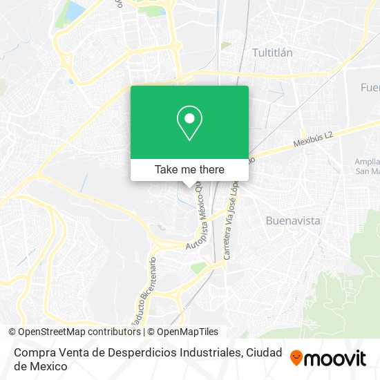 Compra Venta de Desperdicios Industriales map