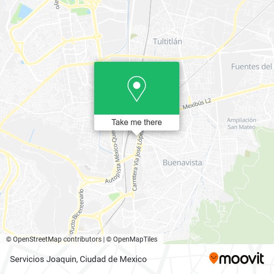 Mapa de Servicios Joaquin