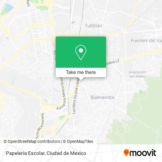 Mapa de Papeleria Escolar