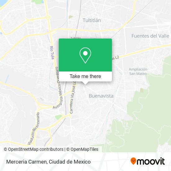 Merceria Carmen map