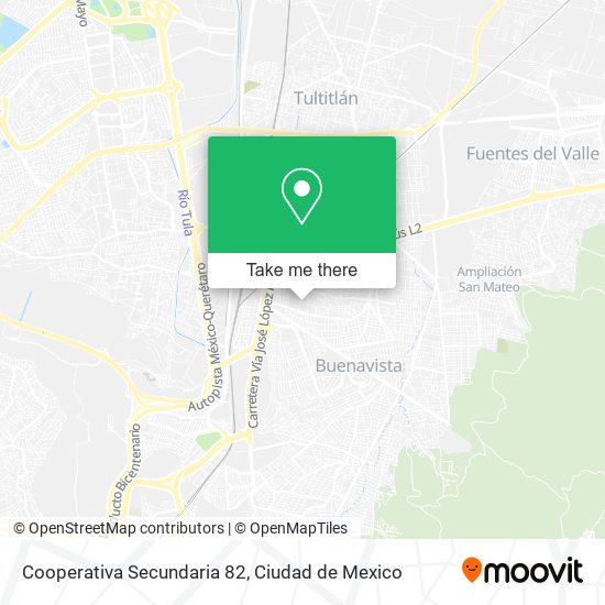 Cooperativa Secundaria 82 map