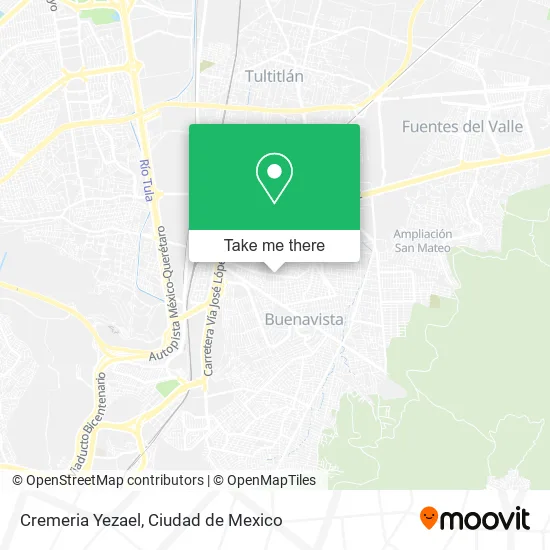 Cremeria Yezael map