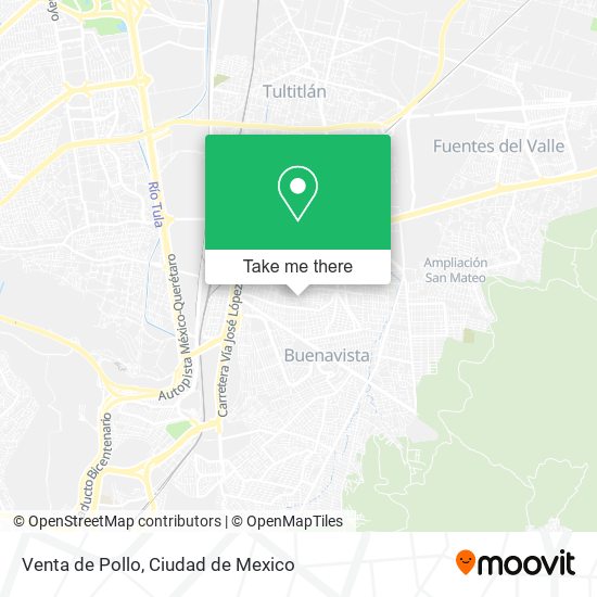 Venta de Pollo map