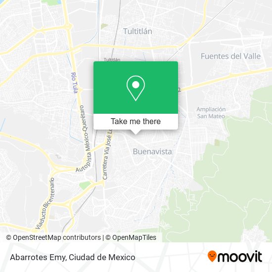 Abarrotes Emy map