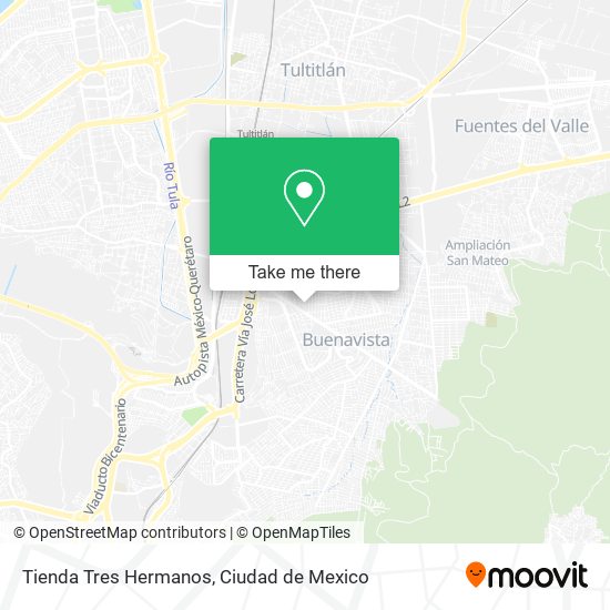 Tienda Tres Hermanos map
