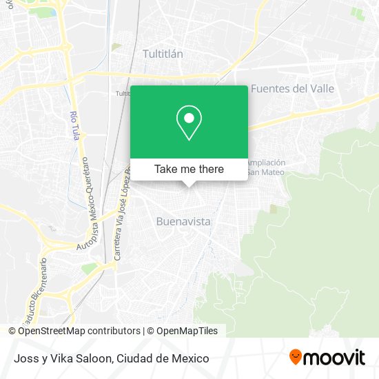 Mapa de Joss y Vika Saloon