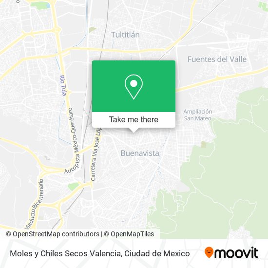 Moles y Chiles Secos Valencia map