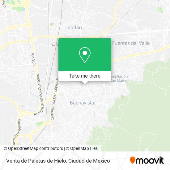 Venta de Paletas de Hielo map