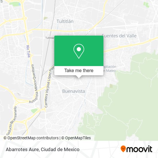 Abarrotes Aure map