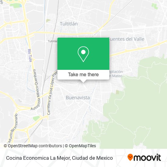 Cocina Economica La Mejor map