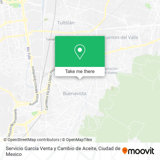 Servicio Garcia Venta y Cambio de Aceite map