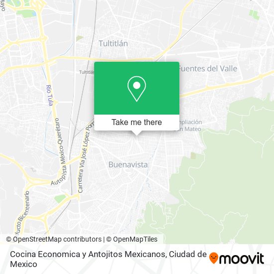Cocina Economica y Antojitos Mexicanos map